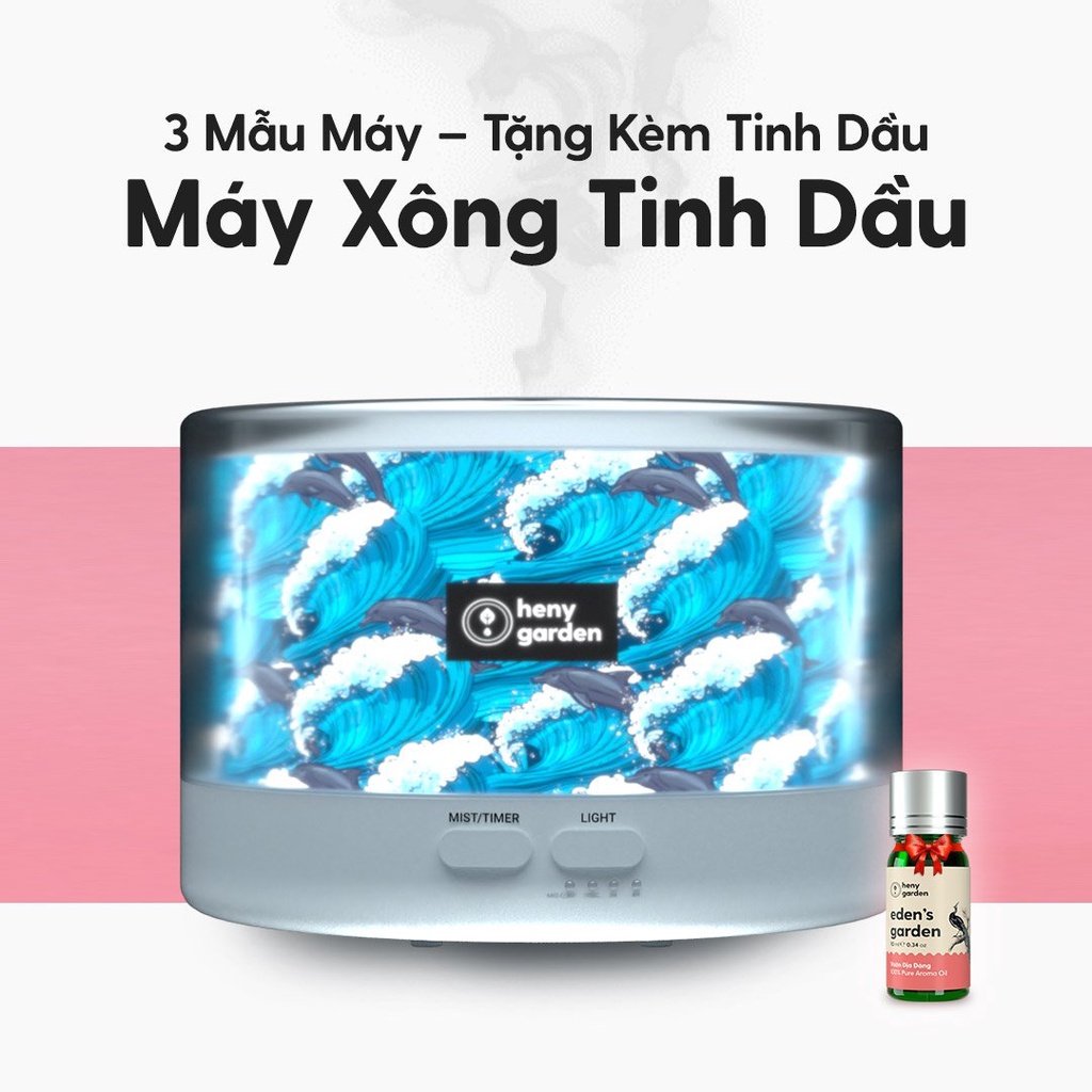 Máy Khuếch Tán Tinh Dầu Phun Sương HENY GARDEN