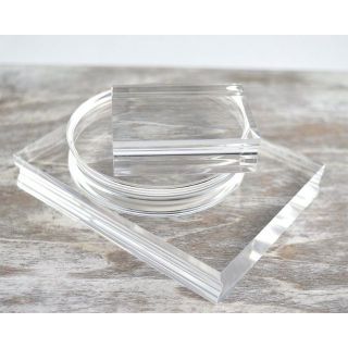 🌱Mã FSSDEC5 HOÀN 20K XU 10% 🔆Tapdexinh🔆 Tấm acrylic trong suốt. Đế gắn dấu tem bằng nhựa cứng trong suốt