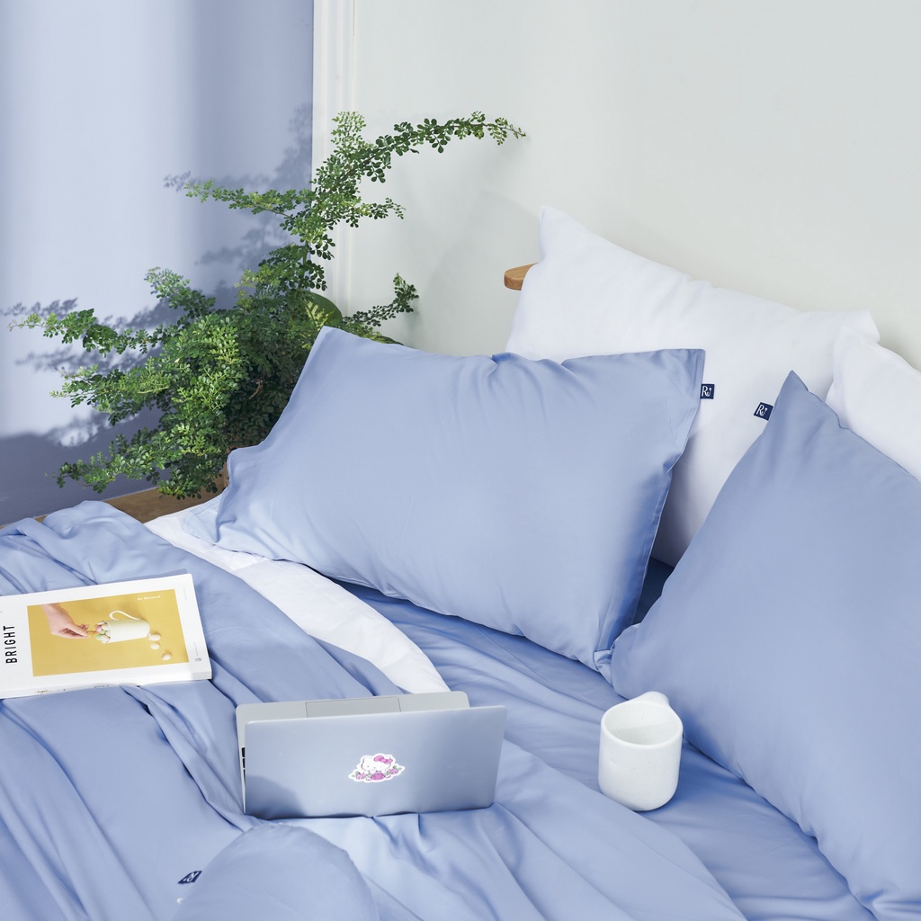 Bộ Ga Trải Giường Ru9 Cotton Sateen 100% Cotton Tự Nhiên - 6 Kích Thước - 7 Màu Sắc