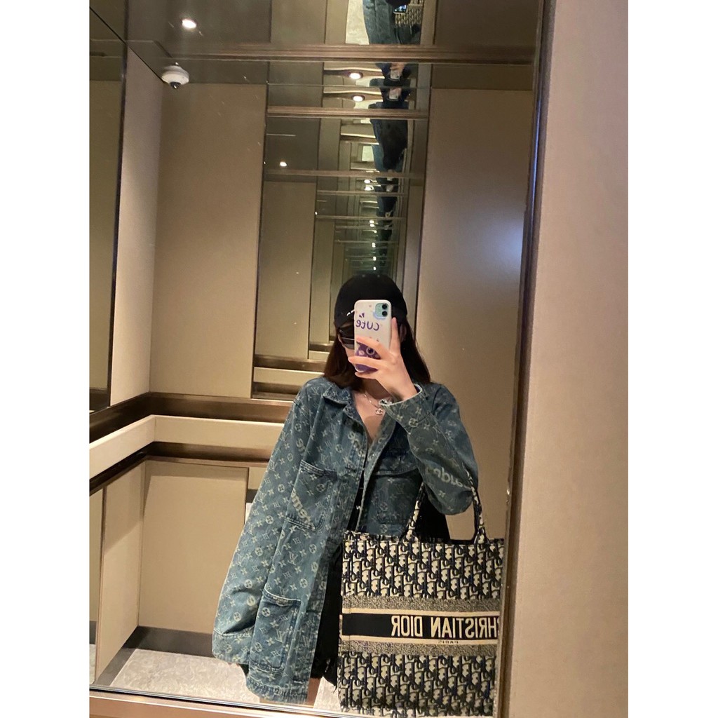 Áo Jeans Supremee x LouisVuitonn  FW21