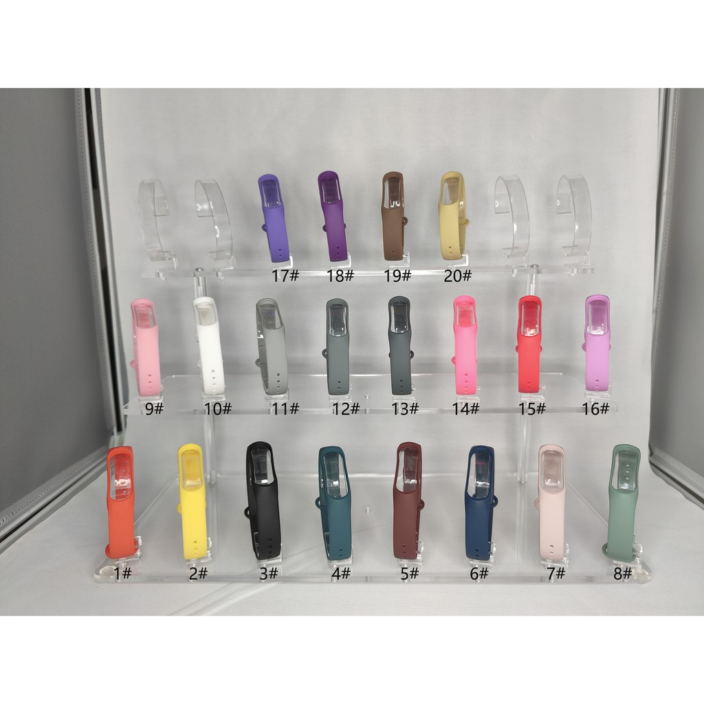 Dây đeo silicon mềm thay thế cho Xiaomi Mi Band 3/4