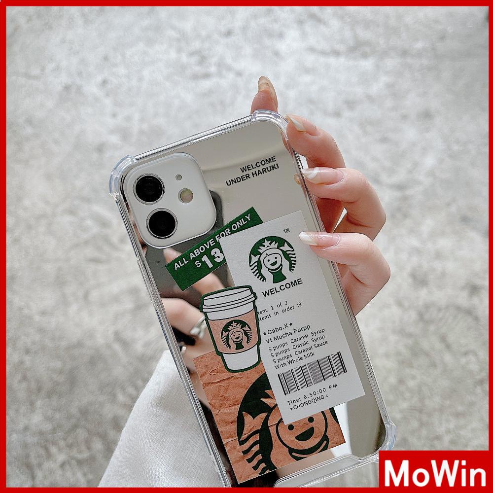 Ốp điện thoại acrylic HD gương laser bảo vệ chống va đập thích hợp cho iPhone 11 13 Pro Max 12 Pro Max 7 Plus xr