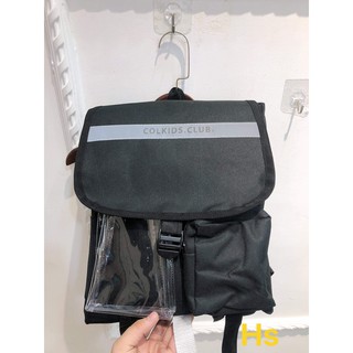 (Hàng có sẵn màu đen) Balo nam nữ backpack basic phản quang B13