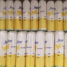 Hộp 80c băng vệ sinh Tampon dạng nút nội địa Đức