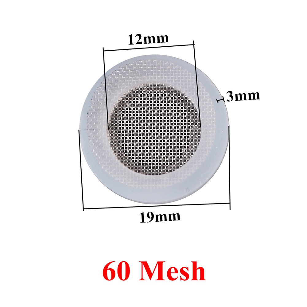Set 20 Vòng Đệm Cao Su 19mm Kèm 60 Đầu Lọc Gắn Vòi Nước