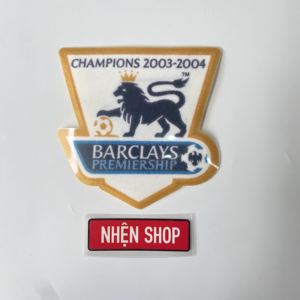 Logo/Patch ủi nhiệt giải ngoại hạng anh qua các năm