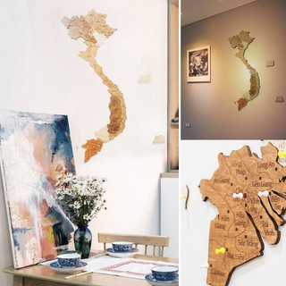 Tranh Gỗ 3D Dán Tường Home Decor