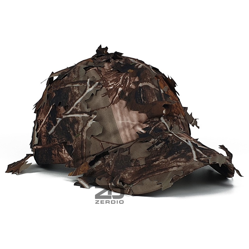 Nón Mũ Ngụy Trang đi rừng vải cotton cao cấp cho Nam và Nữ