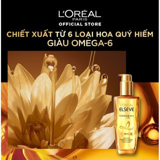 Dầu Dưỡng Tóc L'Oreal Tinh Dầu Hoa Tự Nhiên Elseve Extraodinary Oil 100ml