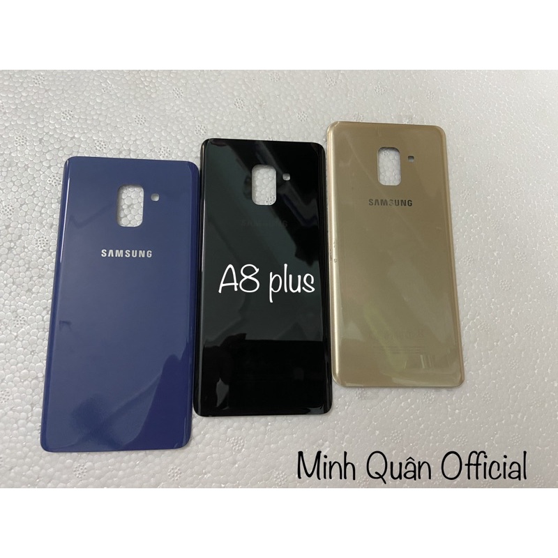 Kính lưng Samsung A8 plus xịn