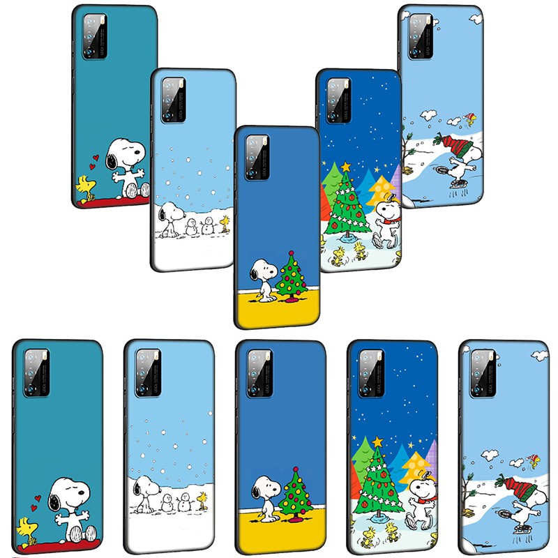 Ốp điện thoại TPU mềm mỏng vừa vặn in hình SNOOPY QL46 cho Huawei P40 P30 P20 Pro Max Lite P Smart 2019 2018 P20Lite