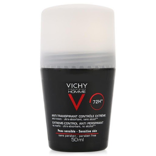 Lăn Khử Mùi Vichy - Cho Da Nhạy Cảm, Siêu Nhạy Cảm, Kéo Dài 48h - 72h