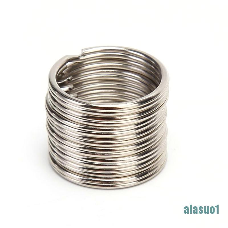 Bộ 100 Chiếc Nhẫn Kim Loại Tròn