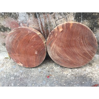thớt gỗ nghiến vùng tây bắc đường kính 30cm dày5cm
