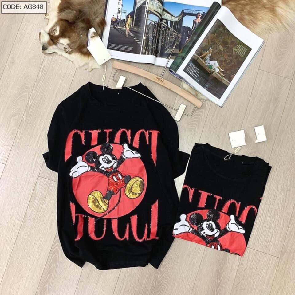 - 9 Mẫu Áo Thun Nữ Kiểu Cao Cấp Gía Sỉ Sành Điệu Bao Đẹp Chất Lượng Thun Dày Mịn ko xù lông.