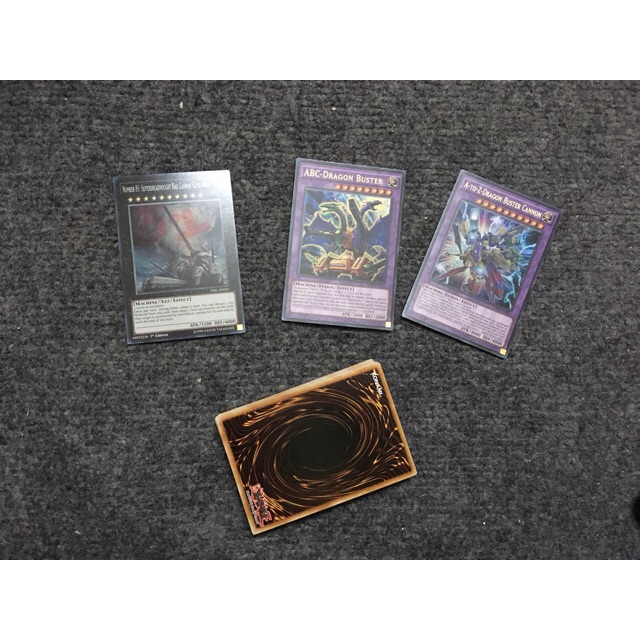 Bộ bài Yugioh - ABC XYZ MACHINE DECK (Real Card)