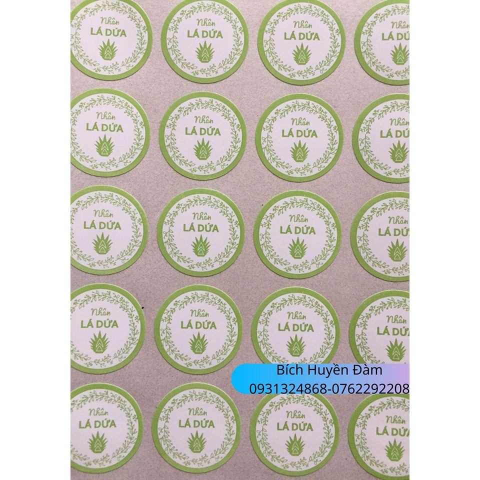 Tem nhân trung thu 2020 - Lá dứa