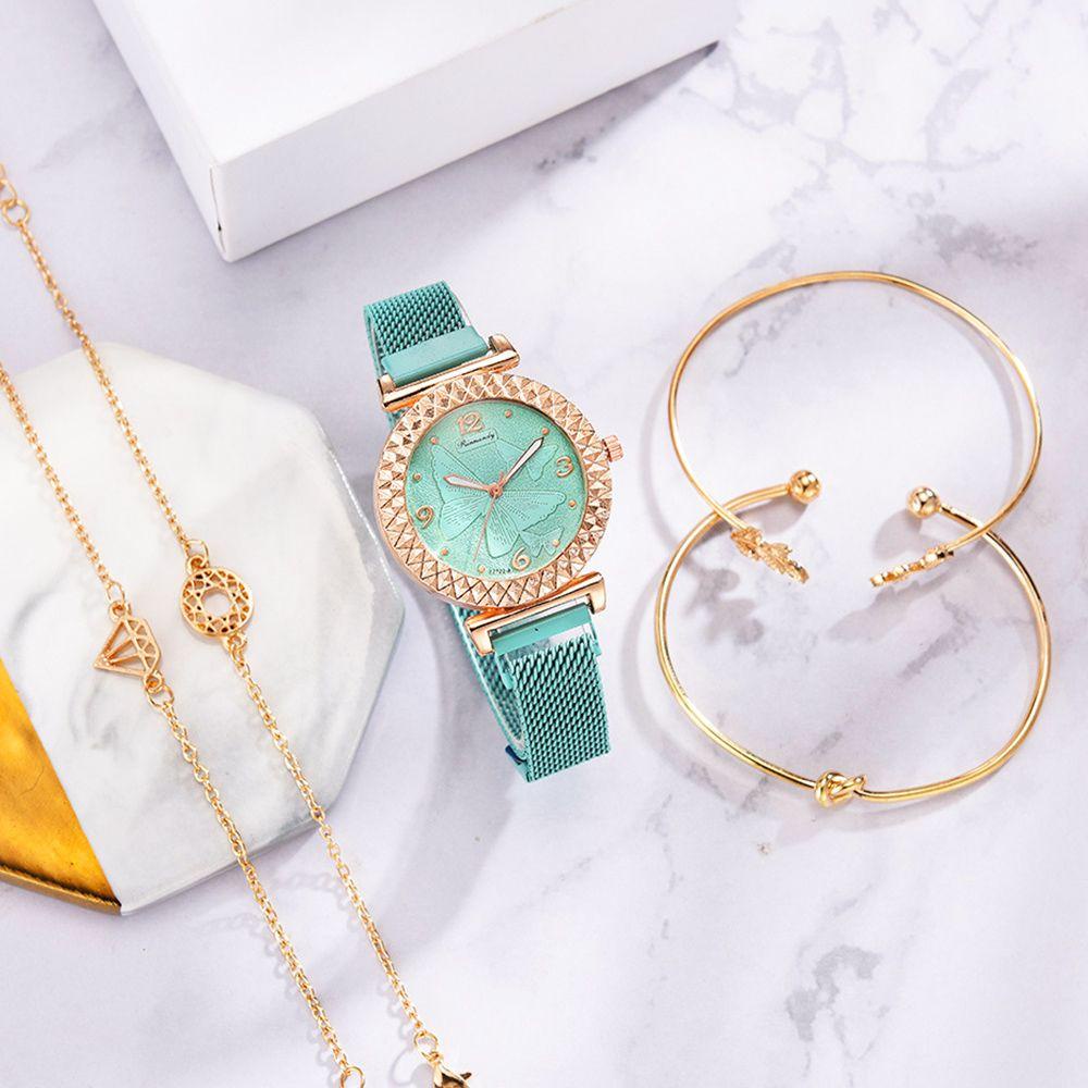 EUCA Đồng Hồ Quartz Nữ Dây Da