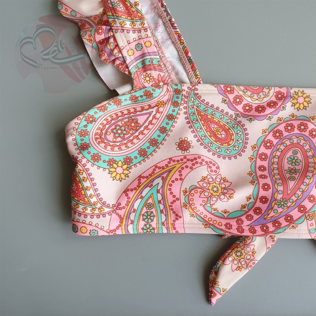 Bộ bơi hai mảnh cho nàng điệu copper key hàng mẫu xuất khẩu MỸ