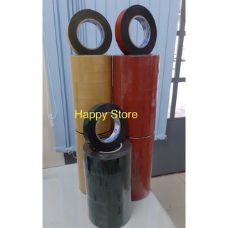 10 cuộn băng keo xốp 2 mặt 2F4 nhiều màu