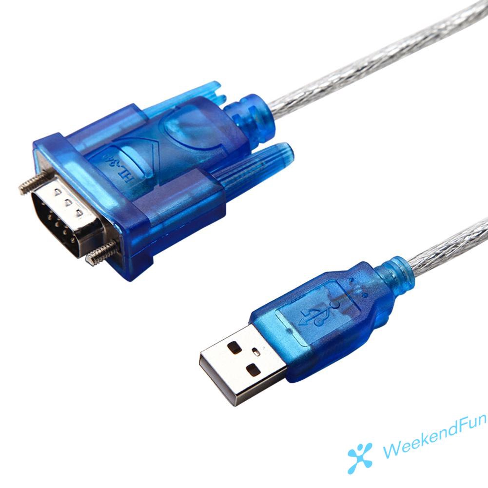 Cáp Chuyển Đổi Usb Sang Rs232 Com 9 Pin Db9 Cho Win 7