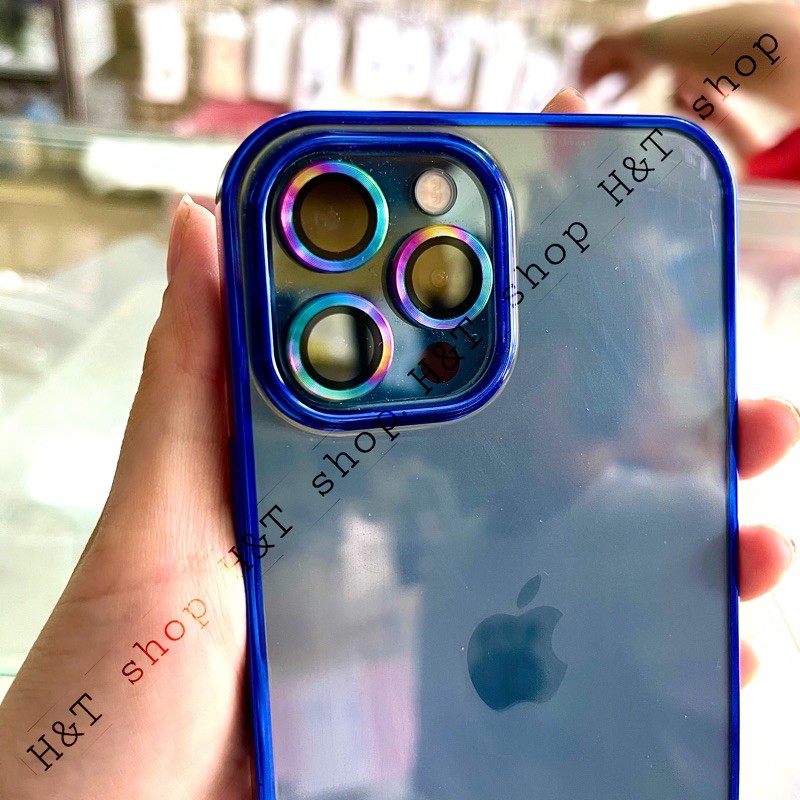 Kính Cường Lực Camera màu Titan Cho iPhone 13/13mini/13pro/13promax/12/12mini/12pro/12promax/11/11pro/11promax