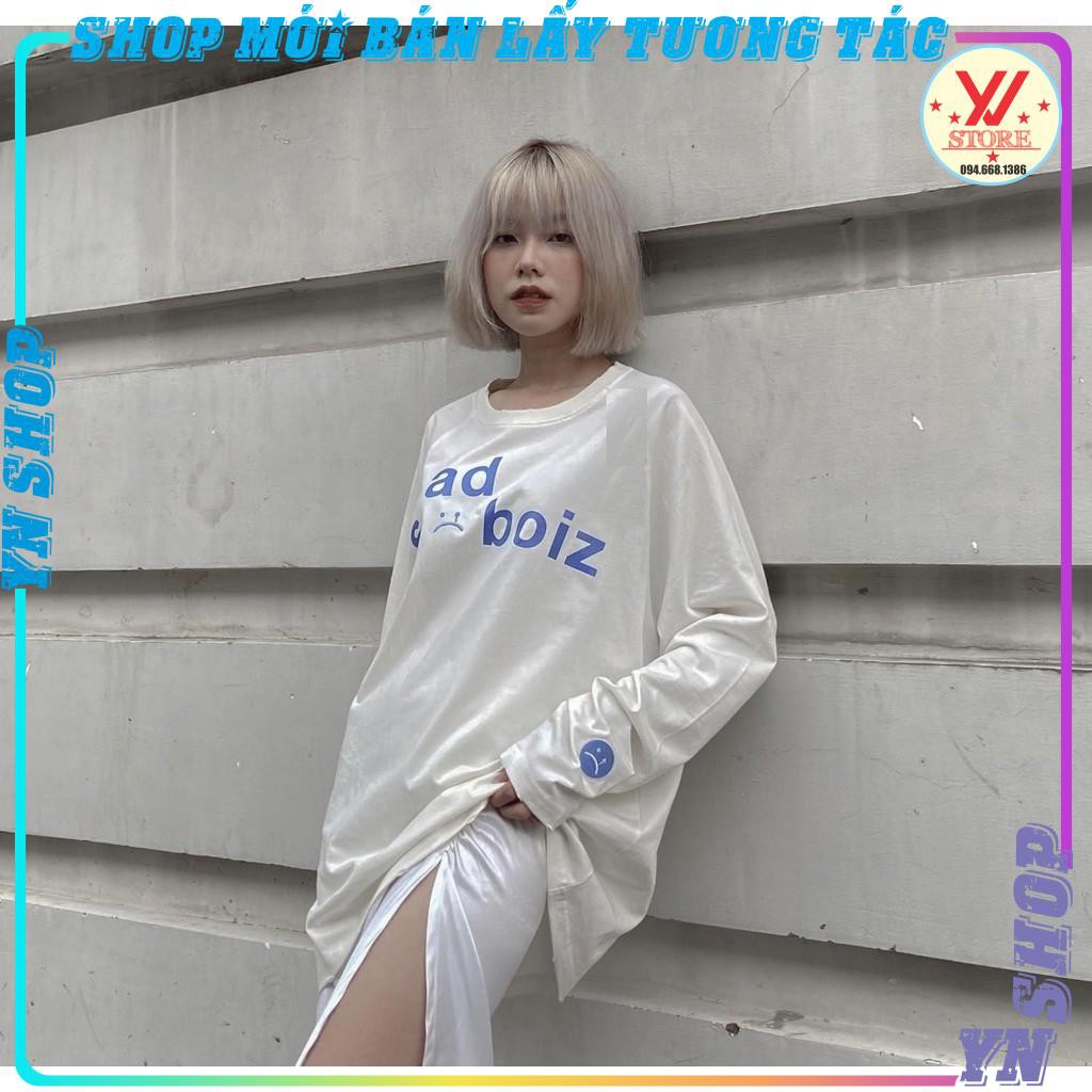 Áo thun tay dài sadboiz RIPPED SIGNATURE chất cotton,Áo sad boiz ripped signature long sleeve (LOGO THÊU ) | BigBuy360 - bigbuy360.vn