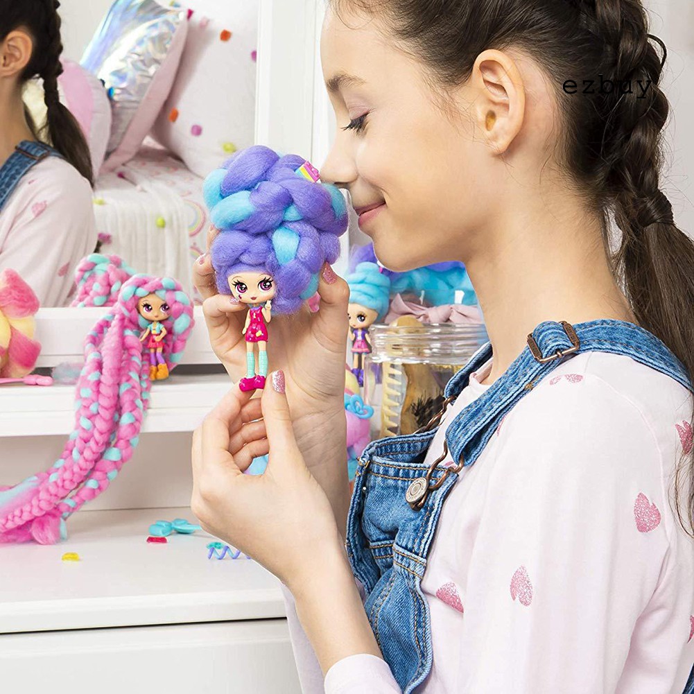 Búp Bê Tóc Kẹo Mây Diy Cho Bé