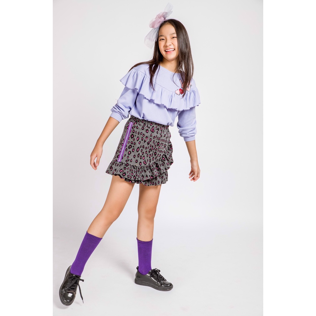 Chân Váy Hoạ Tiết Da Báo Jookyli MSP30JG0196