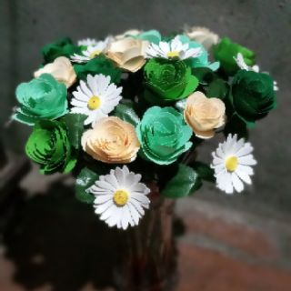 Chậu hoa handmade