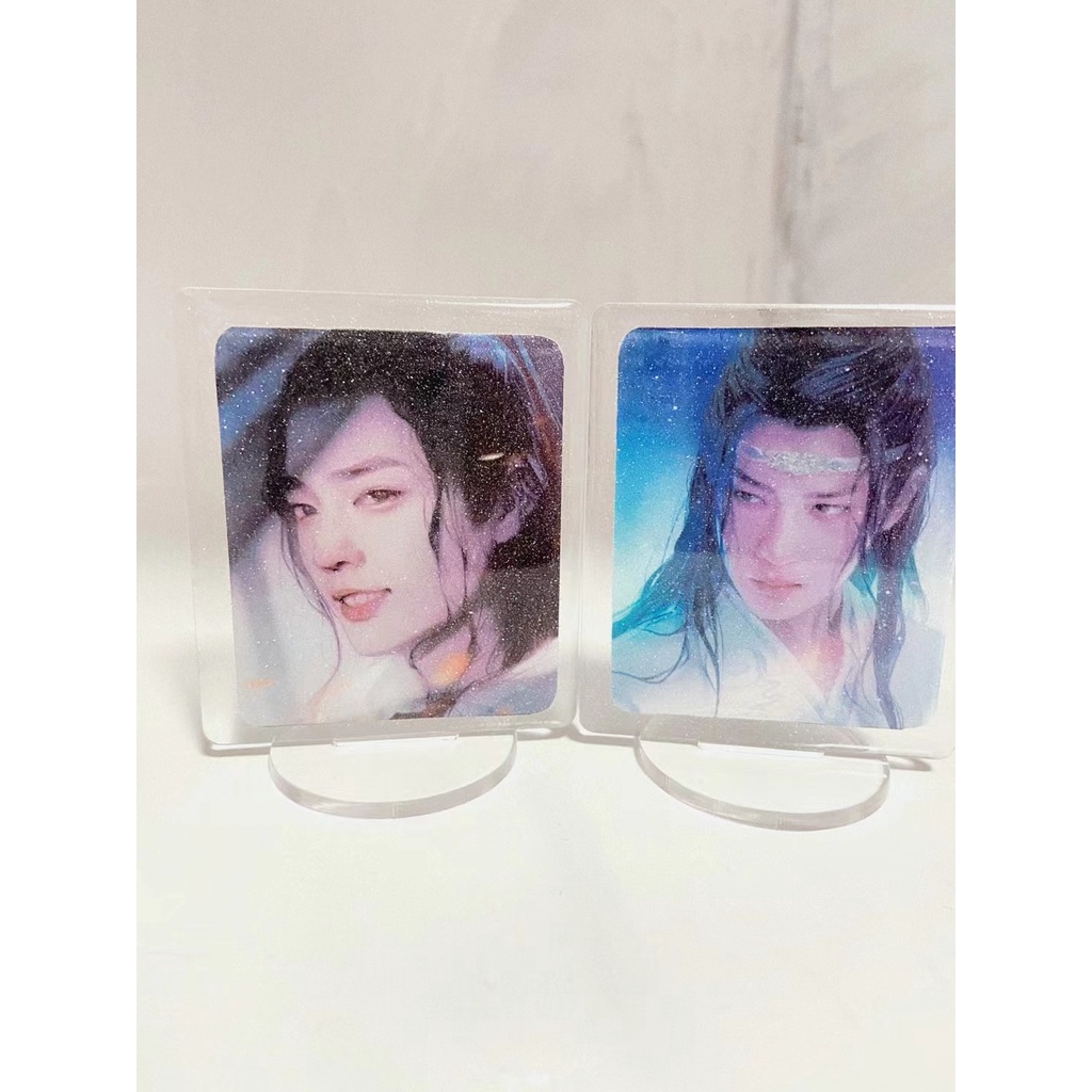 1 Bảng Ghi Chú Bằng Acrylic Trong Suốt Kèm Đèn Và Giá Đỡ Từ Tính Nhỏ Gọn Tiện Dụng