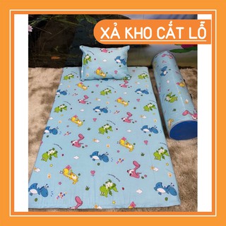 Bộ Đệm Ngủ Và Gối Nằm cho bé ☘️ Set đệm gối cho bé đi học mẫu giáo