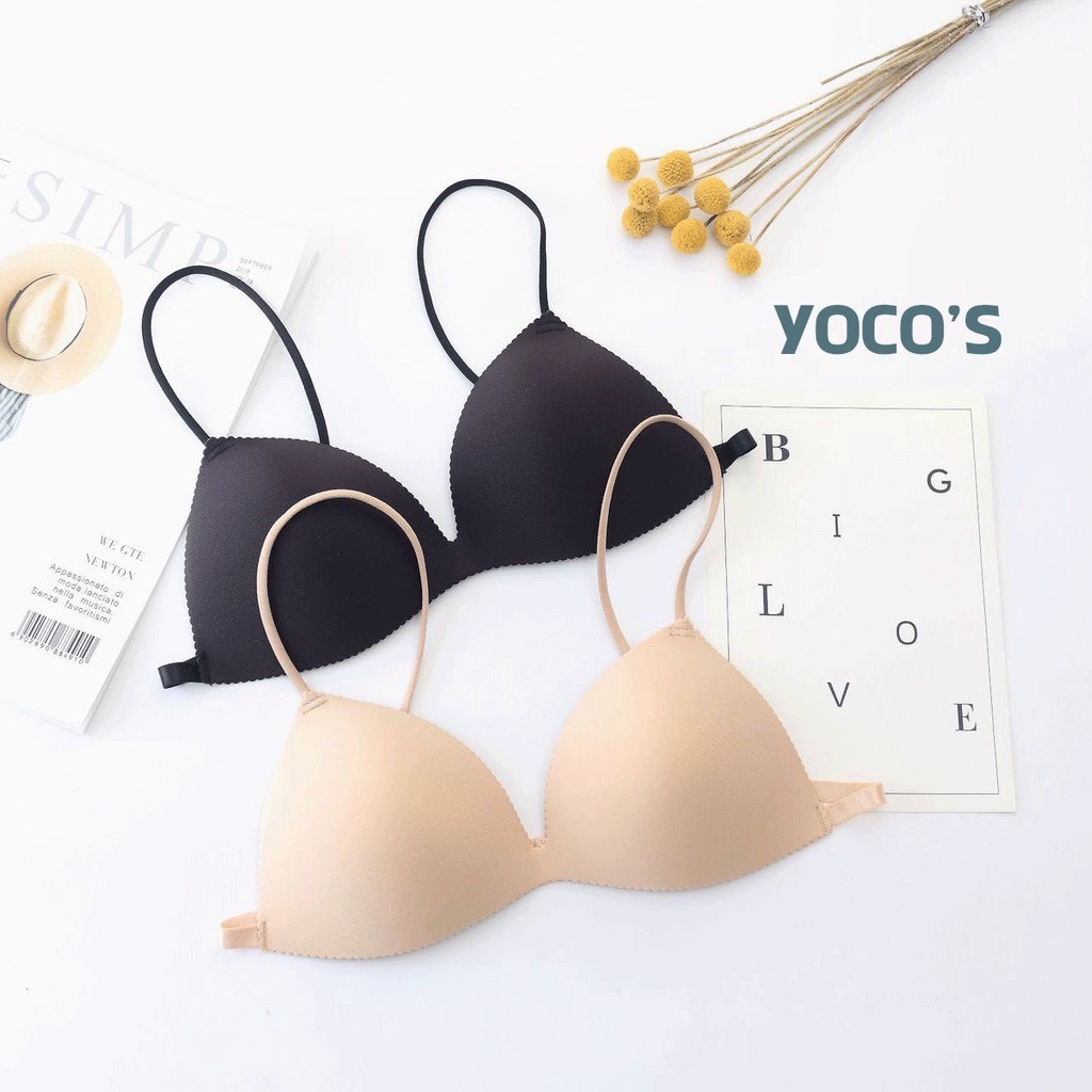 Áo bra su đúc dây mảnh có móc cài sau B818