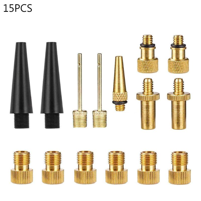 Bộ Chuyển Đổi Van Lốp Xe Hơi Presta Và Schrader Bằng Đồng Thau