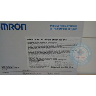 Máy Đo Huyết Áp OMRON HEM-8712