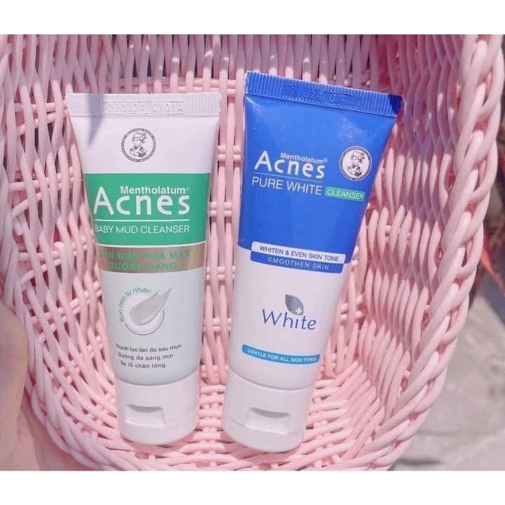 Sữa rửa mặt Acnes trắng da mờ sẹo và thâm 25g