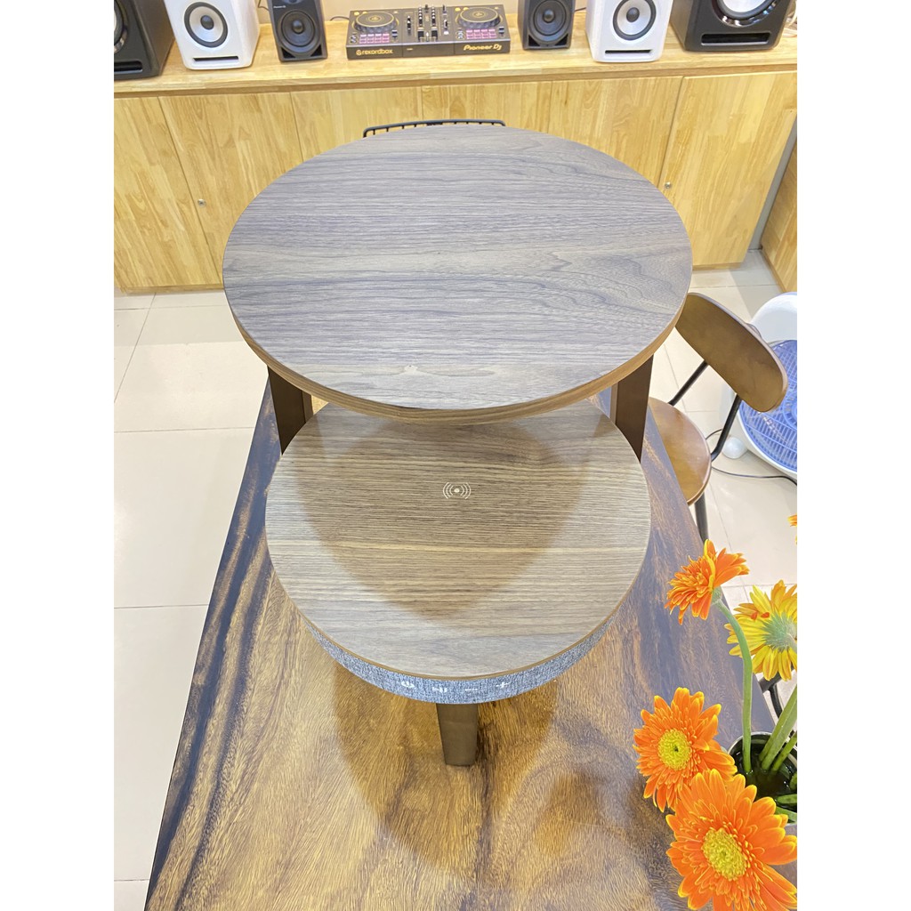 Loa Bluetooth Trio Z9 Walnut Grey