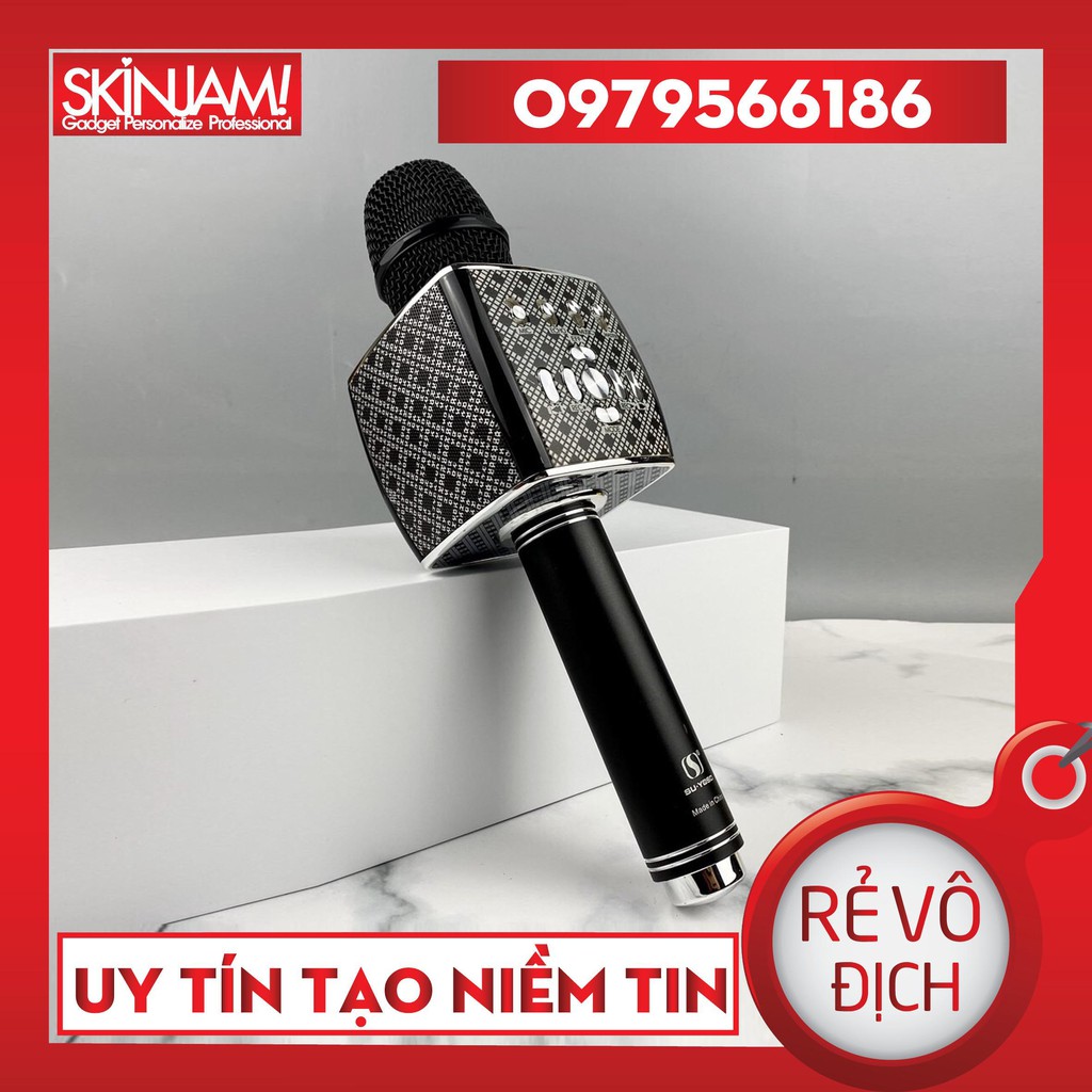 [Mã 151ELSALE hoàn 7% đơn 300K] MICRO KARAOKE KÈM LOA BLUETOOTH SU-YOSD YS-95