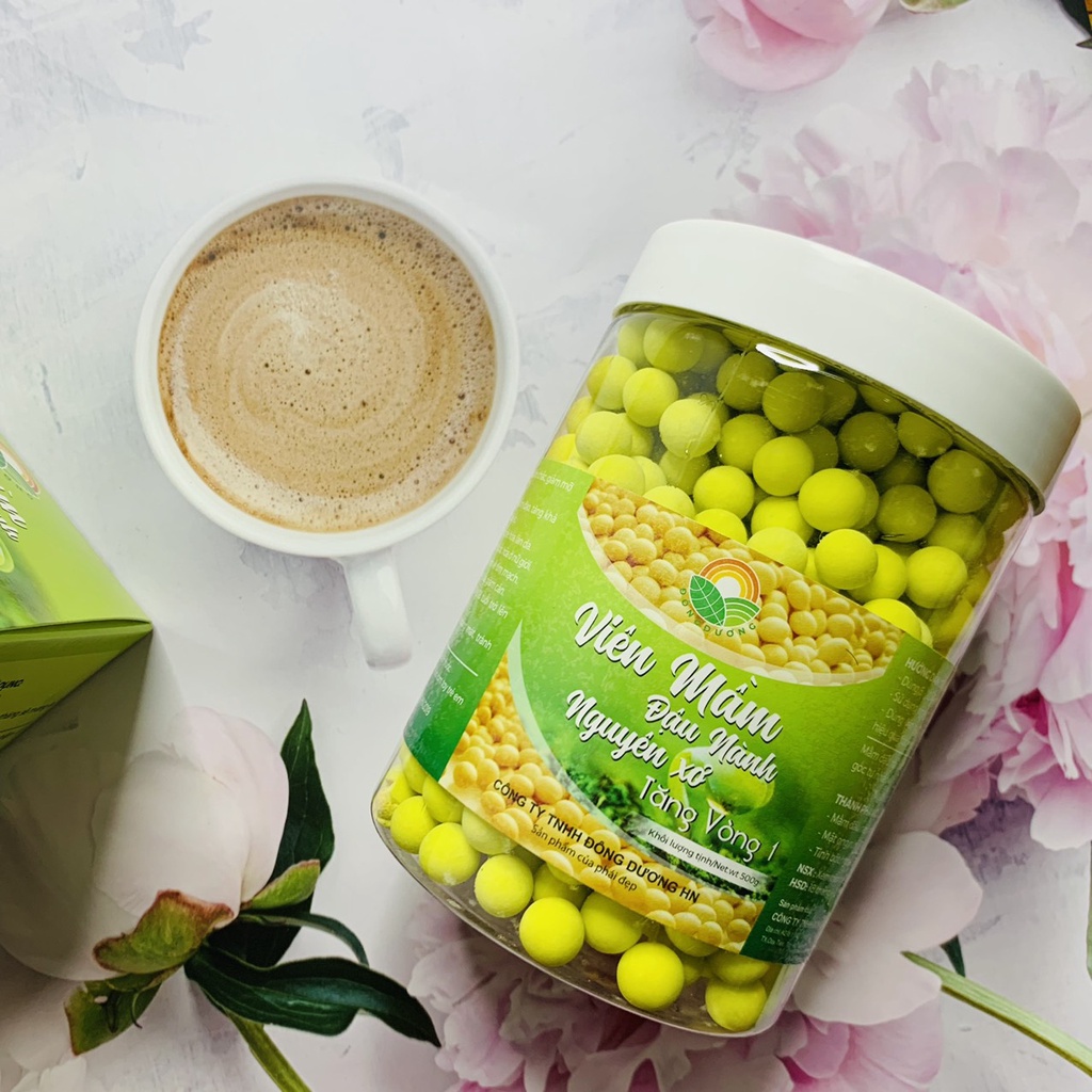 Viên mầm đậu nành nguyên xơ cân bằng nội tiết tố nữ Hoàn tiền100% nếu khách hàng không hài lòng