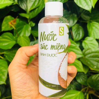 Nước súc miệng thảo dược SD42 Sinh Dược 100ml làm thơm miệng, kháng khuẩn