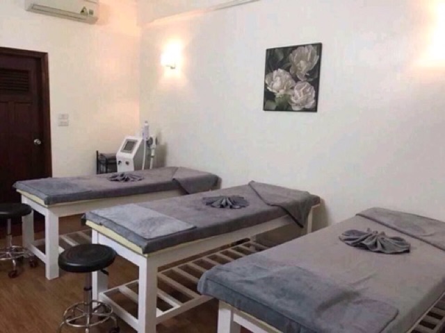 Khăn trải giường Spa kích thước 90cmx1,9m mềm mịn không ra lông trọng lượng 700g