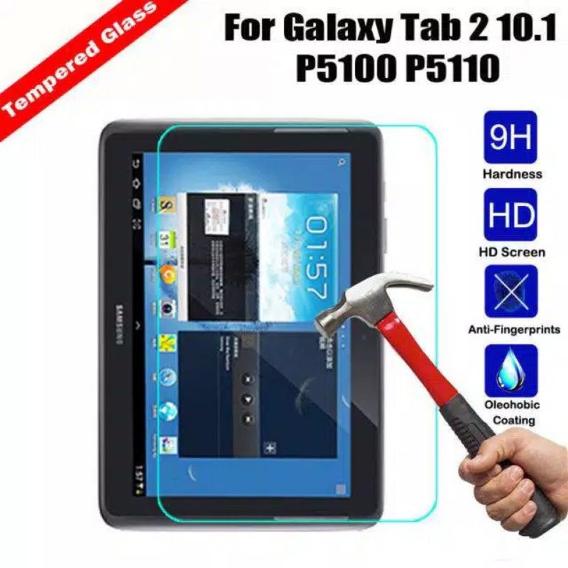 Kính Cường Lực Bảo Vệ Màn Hình Cho Samsung Tab 2 10.1 Inch P5100 P5110