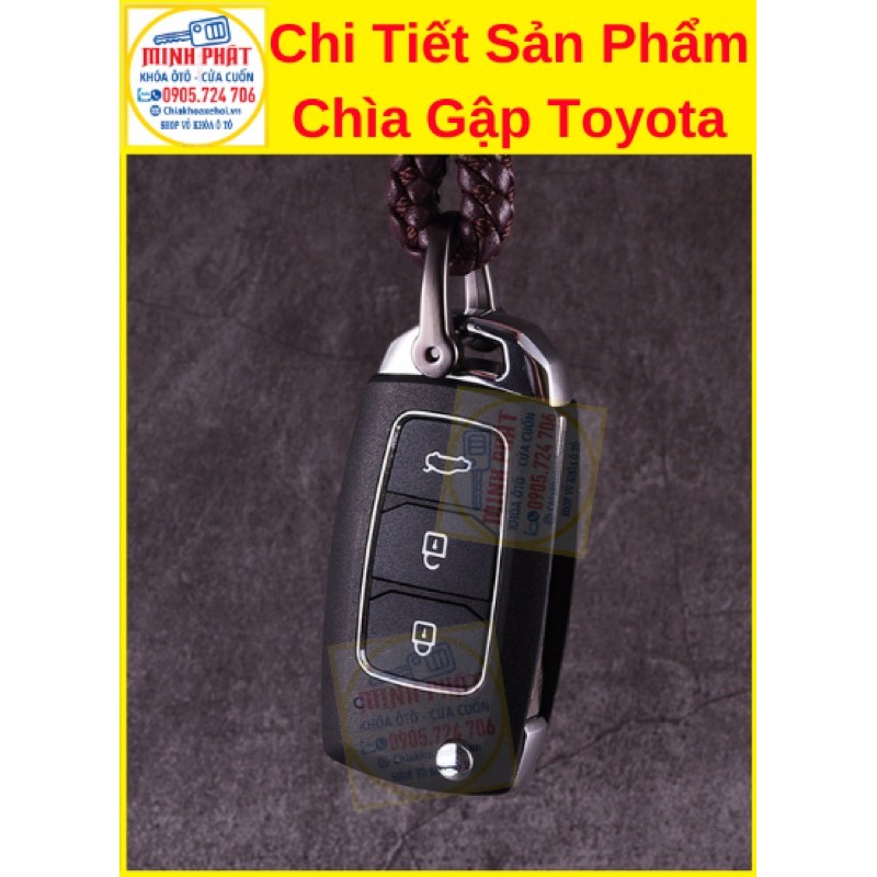 Làm chìa Khóa Độ gập Toyota Land Cruiser