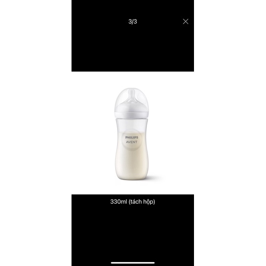 Bình sữa Avent Natural Chính hãng Mẫu mới