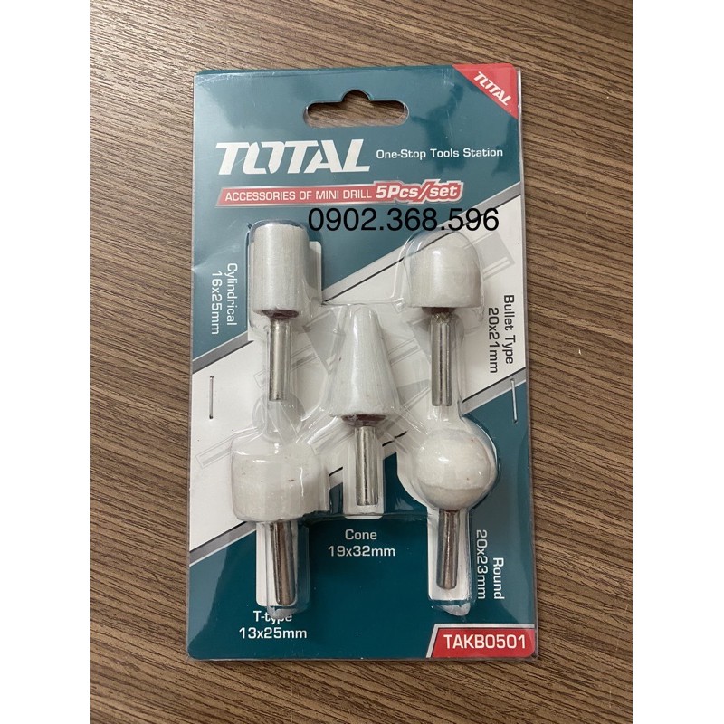 Bộ đá mài cốt 6mm Total TAKB0501