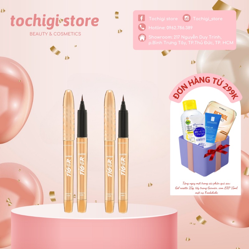 Bút kẻ mắt siêu mảnh Lemonade SuperTiger Micro Eyeliner 1g