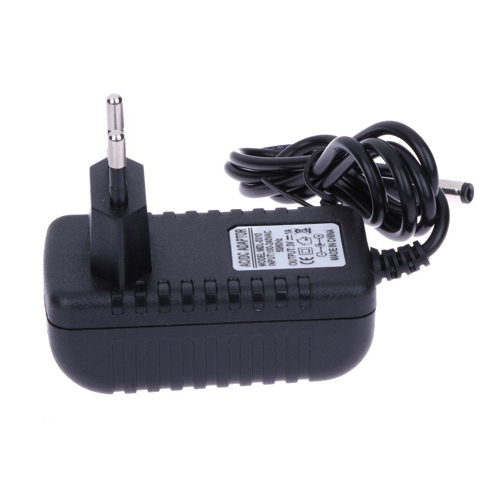 [mkchung] AC 100-240V Converter Adapter DC 5.5 x 2.5MM 3V 1A 1000mA Charger EU Plug