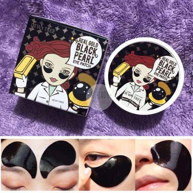 Mặt nạ mắt DewyTree Prime Gold Snail và Black Pearl Eye Patch