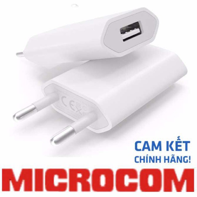 Sạc iphone dẹt Microcom