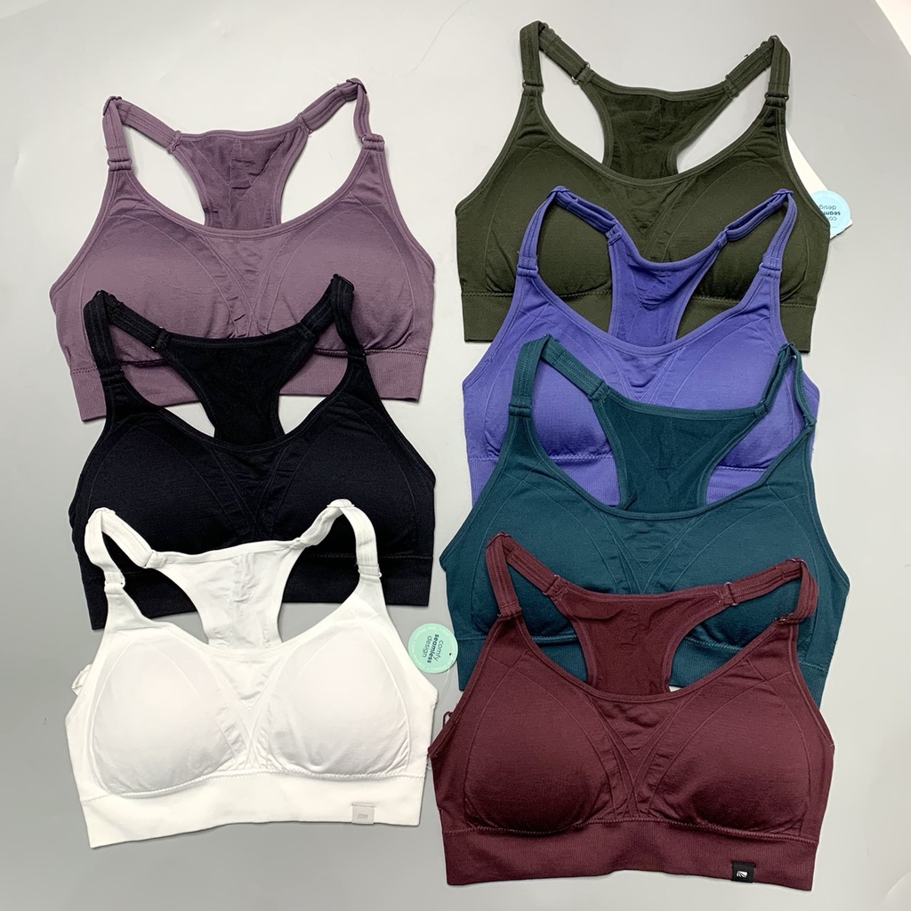 Áo Bra Tập Gym Yoga Nữ Hàng Xuất Marika 2 Dây Vải Thun Dệt Kim Cao Cấp